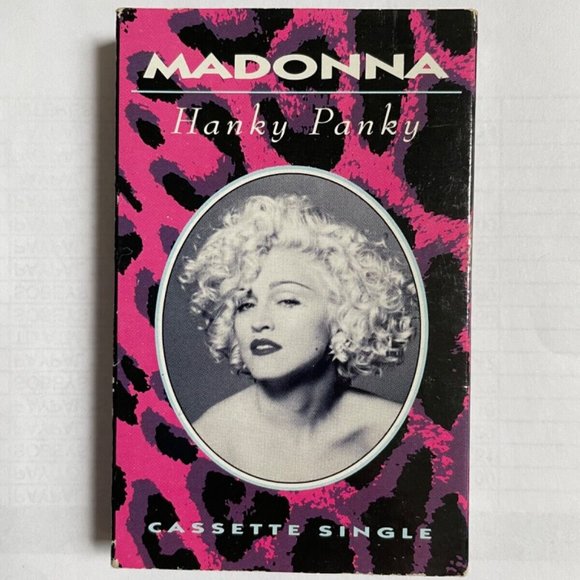 3/$20 Vintage Madonna Single “Hanky Panky” Cassette Tape 90s very good Condition - Picture 2 of 4